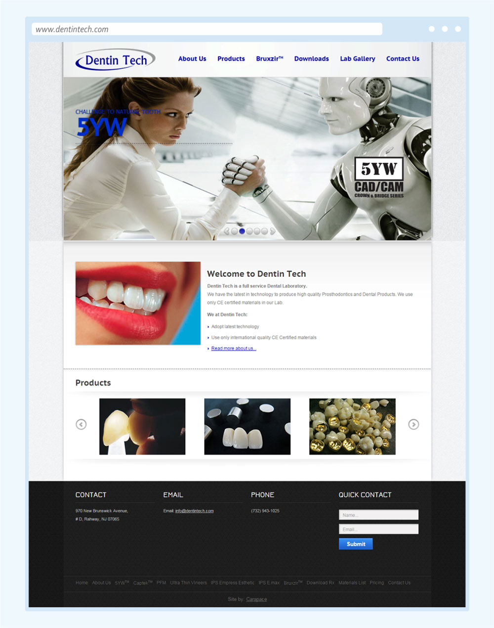 responsive corporate website designing