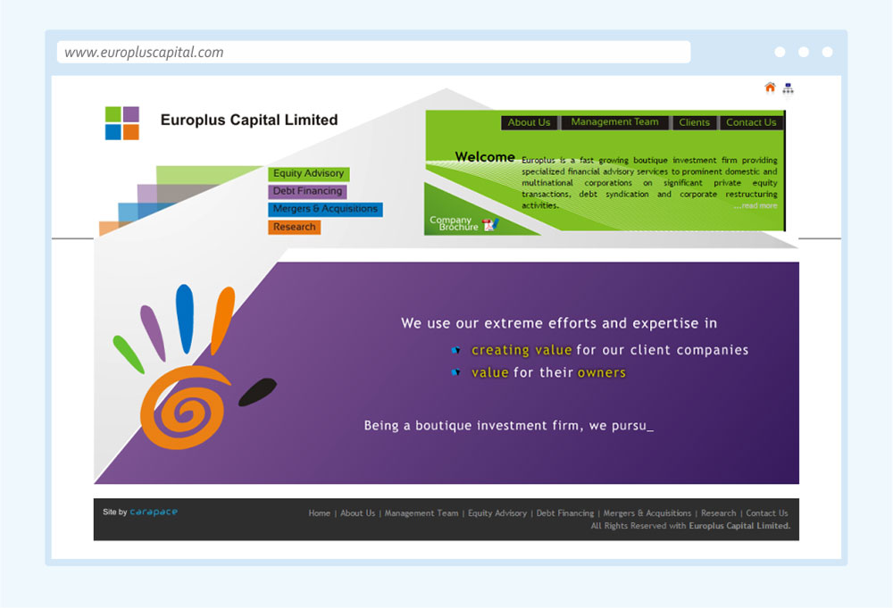 corporate website designing