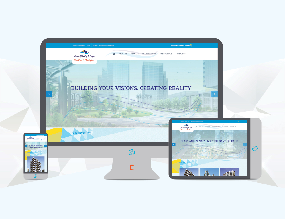 corporate responsive website designing