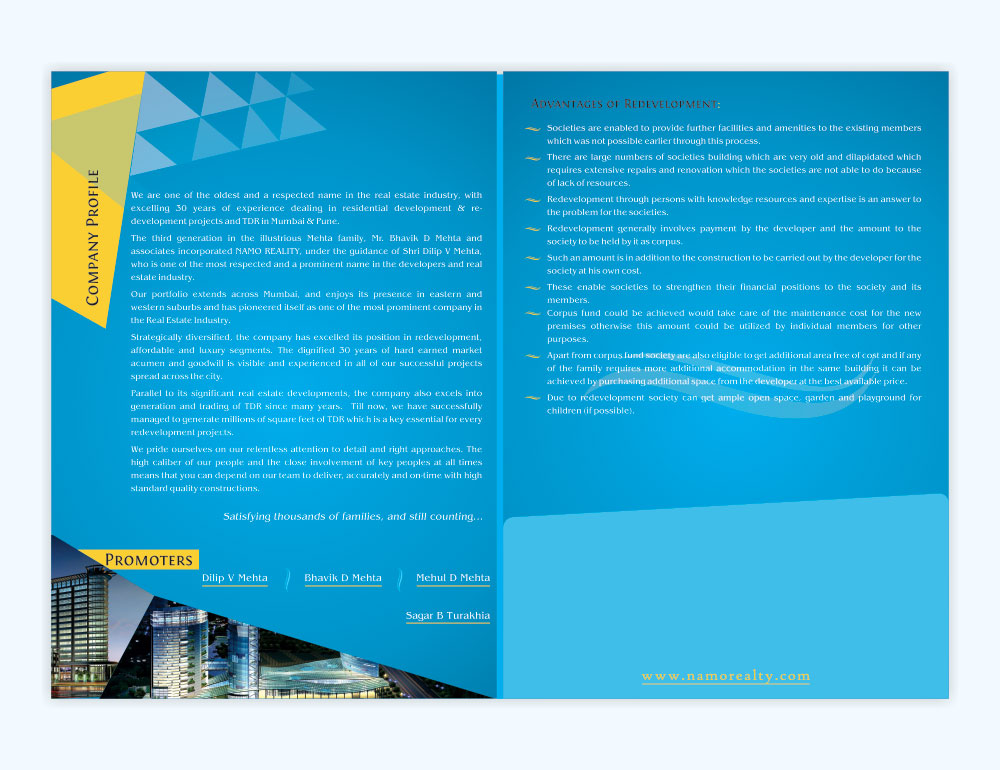 creative brochure designing